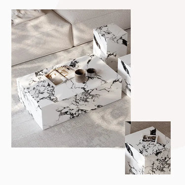 Modern Ceramic Sintered Stone Tea Table Set – Elevate Your Living Space fjx - 2644MUTUKISPACE