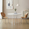 Sleek Sintered Stone Acrylic Table – Modern Elegance for Your Home fjx - 2649MUTUKISPACE