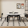 Premium Ash Wood & Sintered Stone Table - Modern Elegance for Your Home fjx - 2658MUTUKISPACE