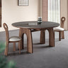 Elegant Ash Wood Table with Sintered Stone Top for Modern Interiors fjx - 2663MUTUKISPACE