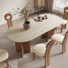 Solid Wood Sintered Stone Table – Elegant and Durable Dining Solution fjx - 2664MUTUKISPACE