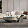 Modern Ceramic Sintered Stone coffee table - Sleek Design for Elegant Living Rooms fjx - 2679MUTUKISPACE