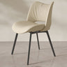 Modern Faux Leather Chair with Sturdy Carbon Steel Frame fjx - 2687MUTUKISPACE