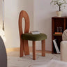 Elegant Ash Wood Fabric Chair - Stylish, Durable & Comfortable Seating fjx - 2690MUTUKISPACE