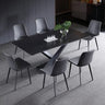 Modern Ceramic Sintered Stone Dining Table with Stylish Multi - layer Design fjx - 2692MUTUKISPACE