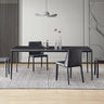 Durable Sintered Stone Aluminum Alloy Table - Modern Design for Home & Office fjx - 2700MUTUKISPACE