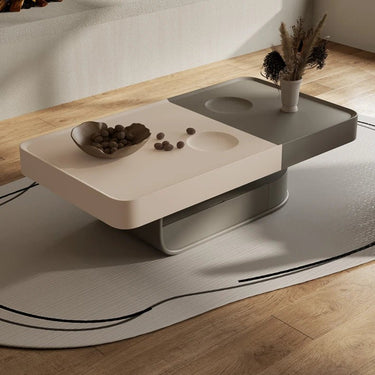 Modern Pine Multi - Layer Board Tea Table – Elevate Your Living Space fkb - 4371MUTUKISPACE