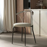 Stylish Stainless PU Leather Chair - Modern Design for Ultimate Comfort fkb - 4372MUTUKISPACE
