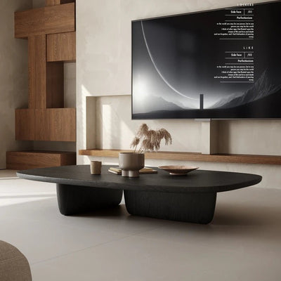 Stylish Modern Coffee Table - Sleek Density Board Design for Your Living Room