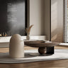 Modern Multi - Layer Board and Tempered Glass Tea Table – Stylish Living Room Accent Furniture fkb - 4381MUTUKISPACE