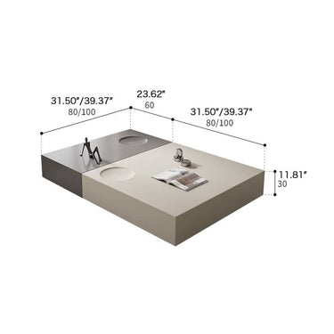 Pine Wood and Carbon Steel Coffee Table - Stylish and Durable Coffee Table for Living Room Decor fld - 2750MUTUKISPACE