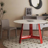 Stunning Terrazzo Beech Wood Table – Elevate Your Home Décor Elegantly fld - 2752MUTUKISPACE