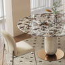 Sleek Stainless Steel Chair with Luxurious Microfiber Leather Upholstery fld - 2756MUTUKISPACE