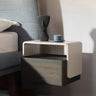 Red Oak Bedside Cabinet – Minimalist Modern Nightstand flsd - 5188MUTUKISPACE