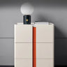 Sleek Bedside Cupboard – Pine, Density Board & Ceramic Stone Finish flsd - 5189MUTUKISPACE