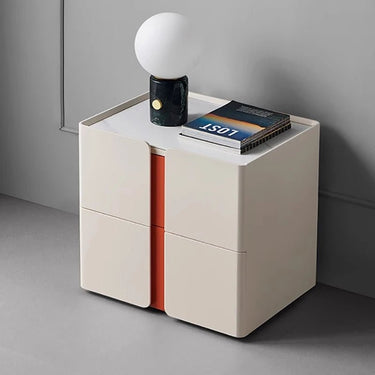 Sleek Bedside Cupboard – Pine, Density Board & Ceramic Stone Finish flsd - 5189MUTUKISPACE