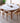 Sleek Brown Frame Table with Natural Sintered Stone & Ash Wood Finish fmbs - 007MUTUKISPACE