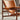 Ash Wood Shield Chair with Faux & Genuine Leather – Unique Tribal Accent Design fme - 3137MUTUKISPACE
