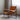 Ash Wood Shield Chair with Faux & Genuine Leather – Unique Tribal Accent Design fme - 3137MUTUKISPACE