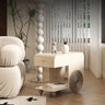 Elegant Cherry Wood Tea Table with Unique Modern Design fmsjj - 4212MUTUKISPACE