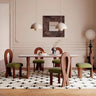 Elegant Ash Wood Dining Chair Set - Modern Design for Stylish Interiors fmus - 4091MUTUKISPACE