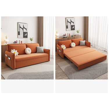 Stylish Multi - Color Sofabed: Beige, Dark Gray, Orange, Light Pink, Green Options for Modern Living Rooms fnm - 951MUTUKISPACE