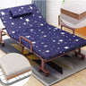 Luxurious Dark Brown and Blue Coconut Palm Bed Frame – Elegant Tropical Design for Your Bedroom foltm - 1559MUTUKISPACE
