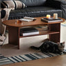 Elegant Cherry Wood Coffee Table with Modern Design - Perfect for Living Room Spaces fpmxm - 2781MUTUKISPACE