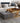 Elegant Sintered Stone Coffee Table with Metal Frame and PU Leather Accents frg - 505MUTUKISPACE