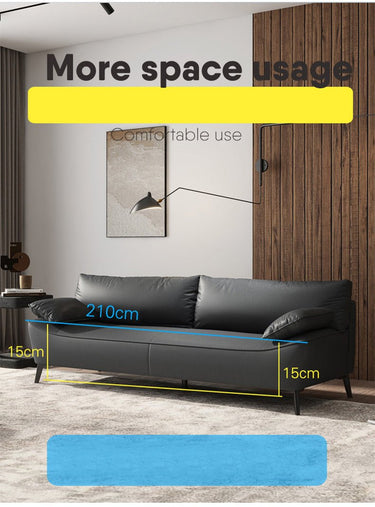 Chic Modern Sofa in Off - White and Gray with Orange Accents and Durable Particle Board Frame fsmy - 402MUTUKISPACE