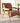 Sofabed in Orange and Blue Light Beige with Oak Wood and Leathaire Finish – Modern Comfort and Style fsq - 1414MUTUKISPACE