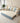 Stylish Cotton - Linen Sofabed in Vibrant Orange Beige with Light Blue, Dark Green, Gray, Yellow, and Brown Accents fsx - 1007MUTUKISPACE