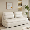 Luxurious Dark Leathaire Sofabed - Elegant White, Champagne, Blue, and Light Gray Options! fsx - 1009MUTUKISPACE