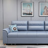 Stylish Leathaire Sofa in Light Blue, Gray, Pink, Dark Green, and White – Ultimate Comfort and Elegance fsx - 1017MUTUKISPACE