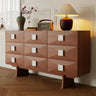 Stylish Ash Wood Cabinet - Modern Storage Solution for Home Decor ful - 4441MUTUKISPACE