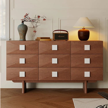 Stylish Ash Wood Cabinet - Modern Storage Solution for Home Decor ful - 4441MUTUKISPACE