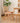 Mid - Century Modern Beech Wood & Rattan Dining Chair with Brown PU Leather Seat fxgmz - 592MUTUKISPACE