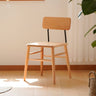 Sleek Beech Wood Chair in Natural Wood Finish – Modern and Durable Seating fxgmz - 595MUTUKISPACE