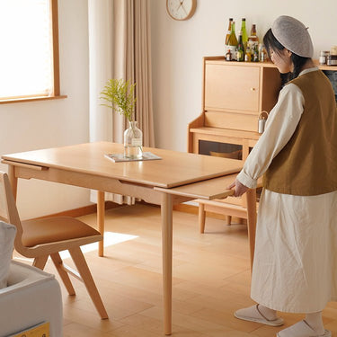 Stylish Natural Beech Wood Multi - Layer Board Table - Durable and Elegant Accent Piece fxgmz - 601MUTUKISPACE