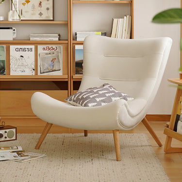 Handcrafted Green and White Oak Wood Chair for Elegant Living Spaces fxgmz - 606MUTUKISPACE