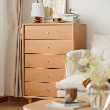 Stylish Beech Wood Multi - Layer Board Cabinet - Natural Wood Finish fxgmz - 610MUTUKISPACE