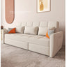 Stylish Wood Techno Fabric Sofa Bed in Blue Gray White - Multi - functional and Modern fxgz - 293MUTUKISPACE