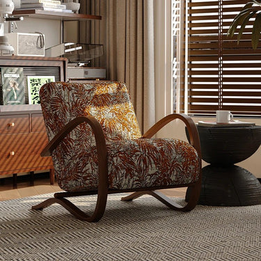 Faux Lambswool Sofa Chair – Elegant Frame, Modern Living Room Comfort fxmj - 3047MUTUKISPACE