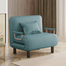 Modern Leathaire Sofabed - Dark Gray, Orange, Beige & Light Blue Options fyj - 1255MUTUKISPACE