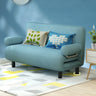 Stylish Cotton - Linen Sofabed in Blue, Beige, Brown, Gray & Purple - Modern Living Room Furniture fyj - 1256MUTUKISPACE
