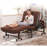 Luxurious Dark Brown Latex Cotton Bed – Comfort Meets Style fyj - 1260MUTUKISPACE