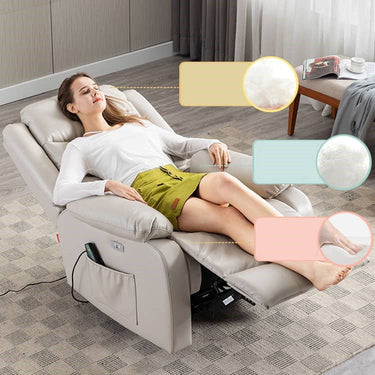 Modern Multi - Color Light Gray Sofa with Scratch - Resistant Fabric and Silicon Fill fykl - 416MUTUKISPACE