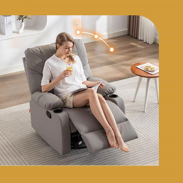 Stylish Light Gray Sofa with Yellow and Green Accents - Durable Metal Frame and Scratch - Resistant Fabric fykl - 427MUTUKISPACE