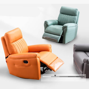 Stylish Modern Sofa - Orange & Mint Green with Gray Accents, Durable Metal Frame & Techno Fabric fykl - 439MUTUKISPACE
