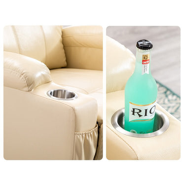 Modern Multi - Color Sofa with Nano Leather and Metal Accents - Perfect for Diverse Living Spaces fykl - 440MUTUKISPACE